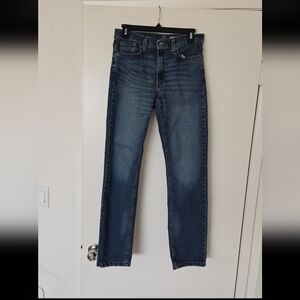 George Men's  Blue Slim Straight Jeans